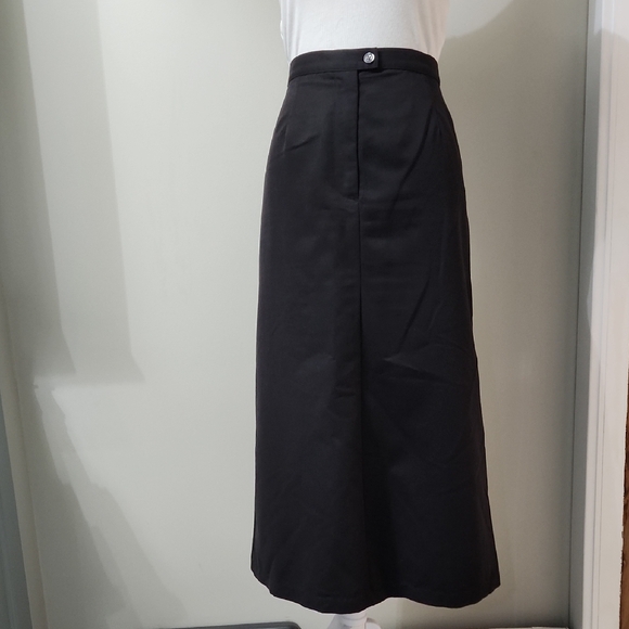 Talbots Dresses & Skirts - Talbots Black Cargo Maxi Pencil Skirt 12 Petite Utility Pencil Skirt Grunge